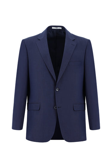  Koyu Lacivert Relaxed Fit Rahat Kesim Klasik Takım Elbise