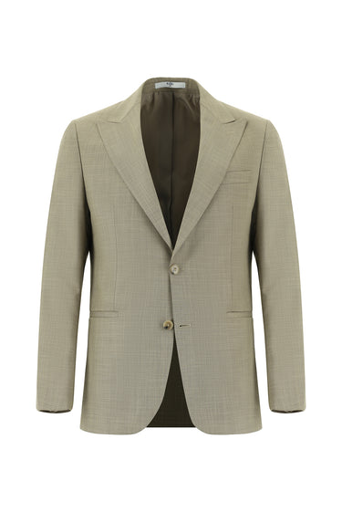  Camel Regular Fit Klasik Takım Elbise