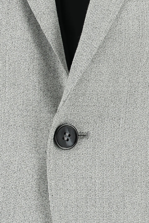 Light Grey 4 Drop Relaxed Fit Patterned Suit