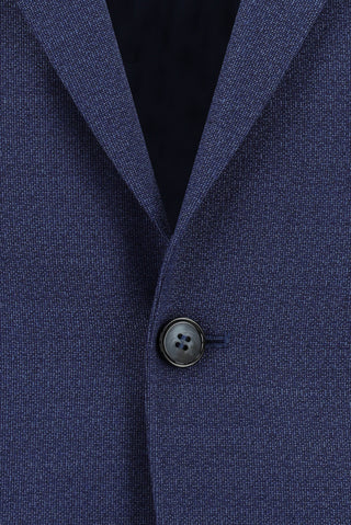  Açık Lacivert Relaxed Fit Rahat Kesim Klasik Desenli Takım Elbise