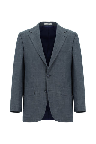  İndigo Relaxed Fit Rahat Kesim Klasik Desenli Takım Elbise