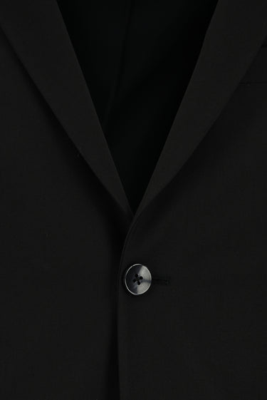  Siyah Slim Fit Dar Kesim Klasik Desenli Takım Elbise