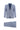  Mavi Super Slim Fit Ekstra Dar Kesim Klasik Desenli Takım Elbise