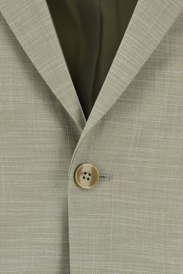 Yağ Yeşili-Olive 7 Drop Super Slim Fit Eksra Dar Kesim Klasik Desenli Takım Elbise