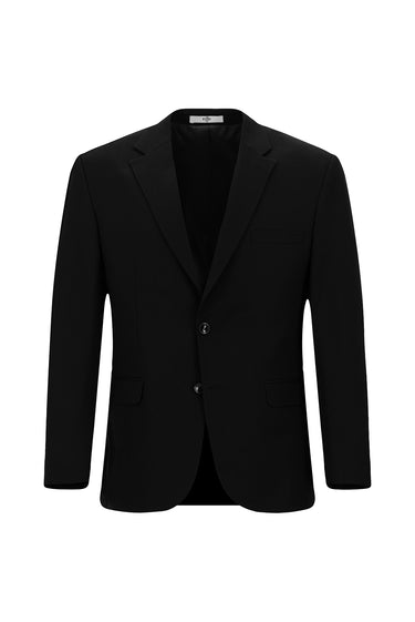  Siyah Regular Fit Klasik Takım Elbise