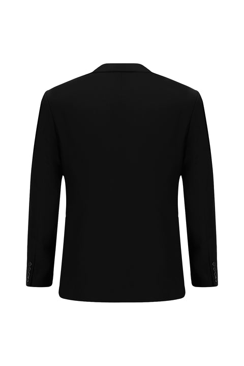 Siyah 6 Drop Regular Fit Standart Kesim Takım Elbise
