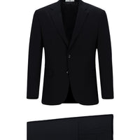 Koyu Lacivert 7 Drop Slim Fit Dar Kesim Takım Elbise