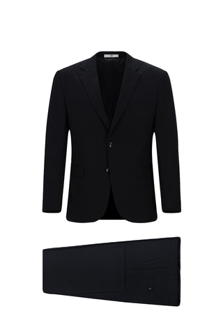  Koyu Lacivert 7 Drop Slim Fit Dar Kesim Takım Elbise