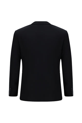  Koyu Lacivert Slim Fit Dar Kesim Klasik Takım Elbise