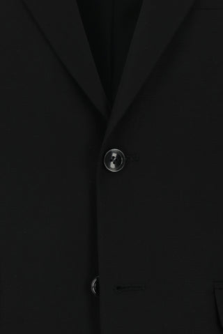  Siyah Slim Fit Dar Kesim Klasik Takım Elbise