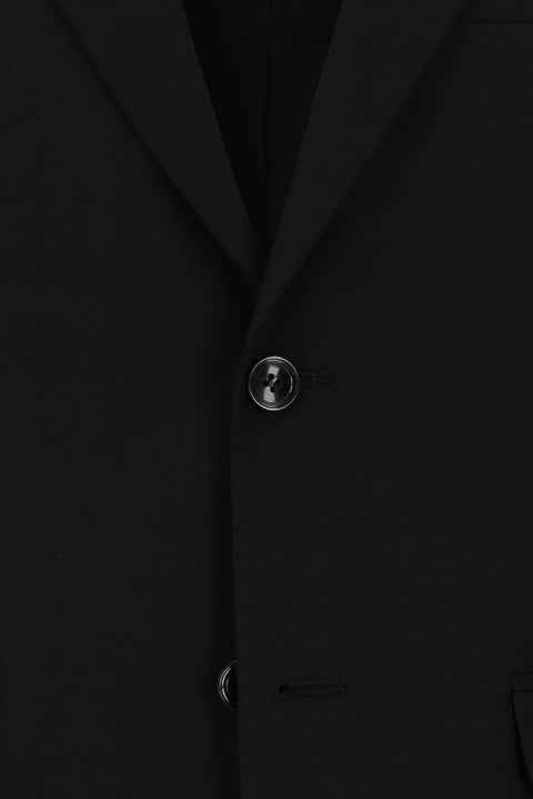 Black 7 Drop Slim Fit Narrow Cut Suit