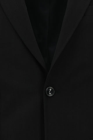  Siyah 7 Drop Slim Fit Dar Kesim Desenli Takım Elbise