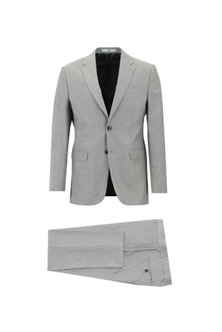  Orta Gri 6 Drop Regular Fit Standart Kesim Takım Elbise