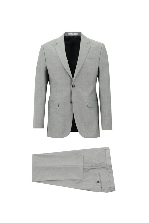 Orta Gri 6 Drop Regular Fit Standart Kesim Takım Elbise