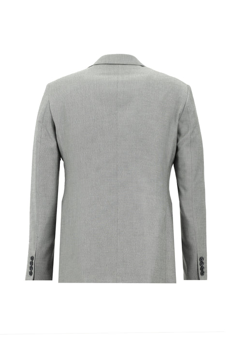 Orta Gri 7 Drop Slim Fit Dar Kesim Takım Elbise