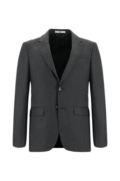 Koyu Antrasit 7 Drop Slim Fit Dar Kesim Takım Elbise