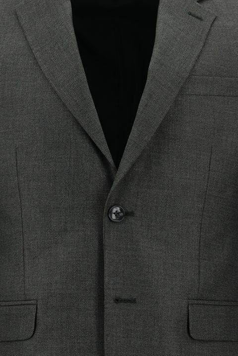Orta Antrasit 7 Drop Slim Fit Dar Kesim Takım Elbise