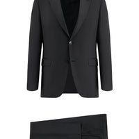 Siyah Slim Fit Dar Kesim Klasik Takım Elbise