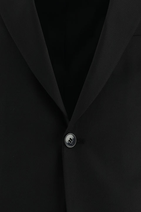 Siyah 7 Drop Slim Fit Dar Kesim Takım Elbise