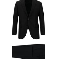 Siyah 7 Drop Slim Fit Dar Kesim Takım Elbise