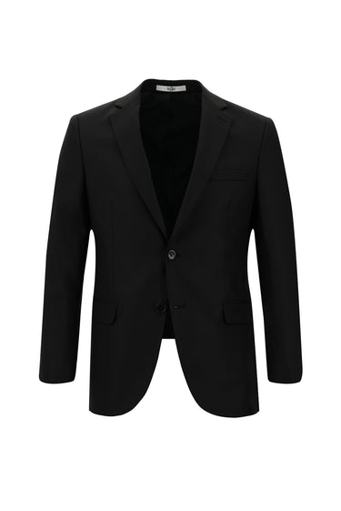 Siyah Super Slim Fit Ekstra Dar Kesim Klasik Takım Elbise