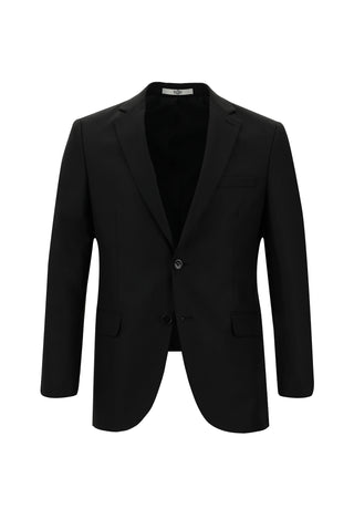  Siyah Slim Fit Dar Kesim Klasik Takım Elbise