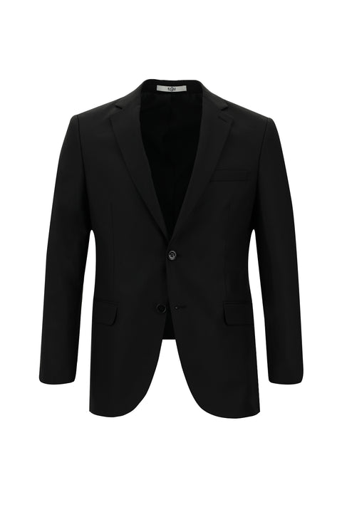 Siyah 7 Drop Super Slim Fit Eksra Dar Kesim Takım Elbise