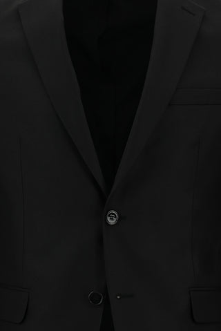  Siyah 7 Drop Super Slim Fit Eksra Dar Kesim Takım Elbise
