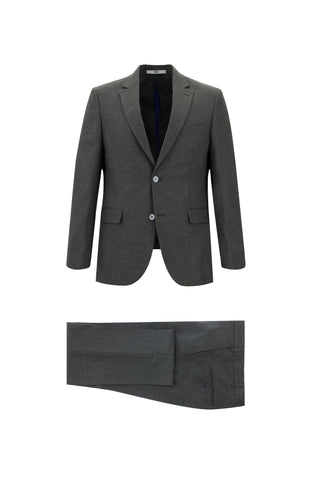  Koyu Füme 6 Drop Regular Fit Standart Kesim Takım Elbise