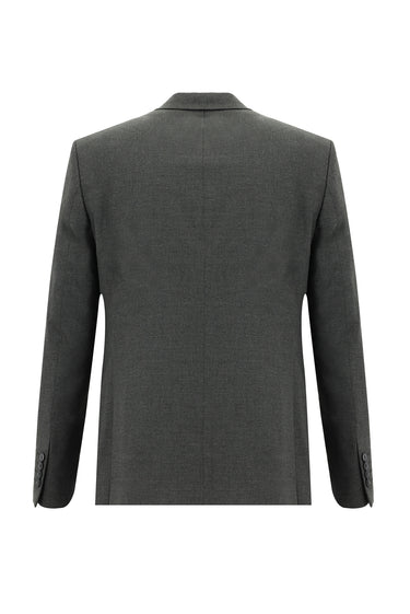 Koyu Füme Slim Fit Dar Kesim Klasik Takım Elbise