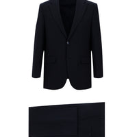 Koyu Lacivert 7 Drop Slim Fit Dar Kesim Takım Elbise