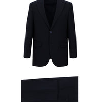 Koyu Lacivert Relaxed Fit Rahat Kesim Klasik Takım Elbise