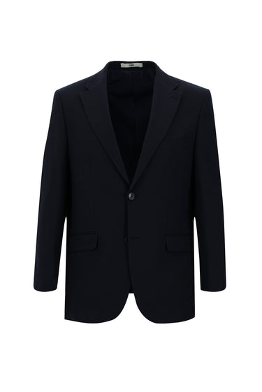 Koyu Lacivert Slim Fit Dar Kesim Klasik Takım Elbise