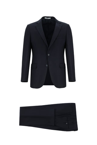  Koyu Lacivert Regular Fit Klasik Takım Elbise