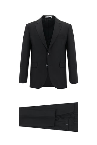 Siyah 7 Drop Slim Fit Dar Kesim Takım Elbise