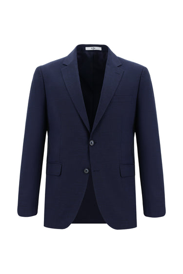  Koyu Lacivert Slim Fit Dar Kesim Klasik Takım Elbise
