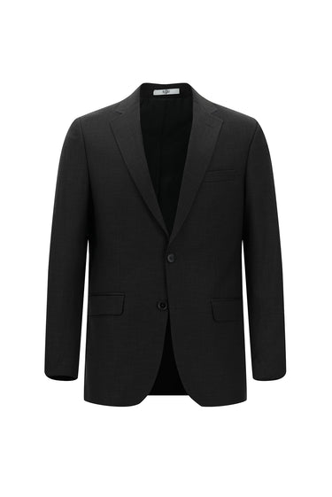 Orta Füme Regular Fit Klasik Takım Elbise
