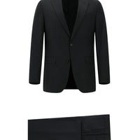 Dark Gray 6-Drop Regular Fit Standard Cut Suit