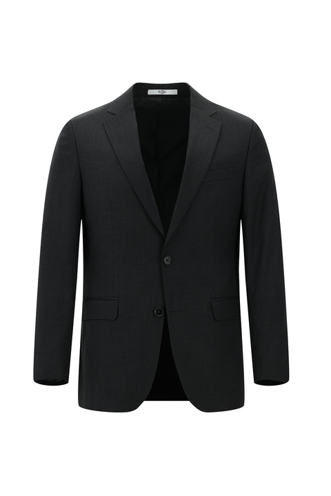 Dark Gray 6-Drop Regular Fit Standard Cut Suit