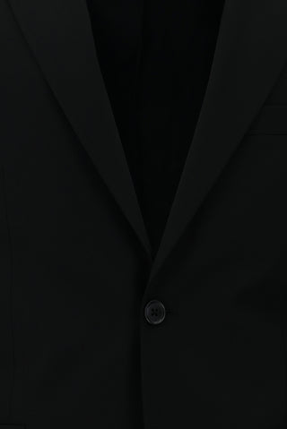  Siyah 8 Drop Muscle Fit Uzun Atletik Kesim Tak?m Elbise-Ki??l?