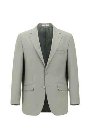  Açık Gri Relaxed Fit Rahat Kesim Klasik Takım Elbise