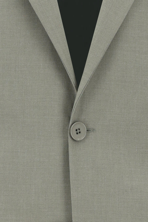 Light Gray 7 Drop Slim Fit Suit