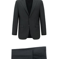 Koyu Füme 7 Drop Slim Fit Dar Kesim Takım Elbise