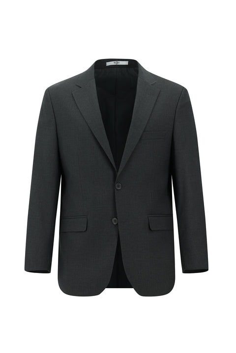 Koyu Füme 4 Drop Relaxed Fit Rahat Kesim Takım Elbise