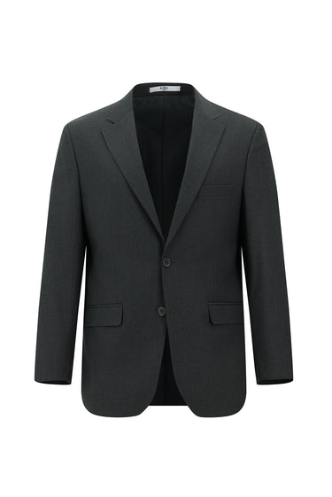  Koyu Füme Relaxed Fit Rahat Kesim Klasik Takım Elbise