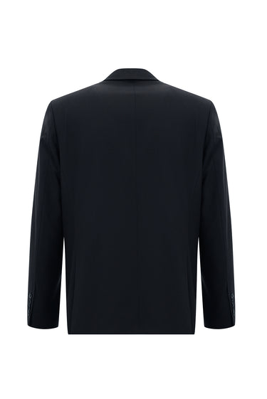  Koyu Lacivert Slim Fit Dar Kesim Klasik Takım Elbise