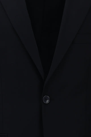  Koyu Lacivert Slim Fit Dar Kesim Klasik Takım Elbise