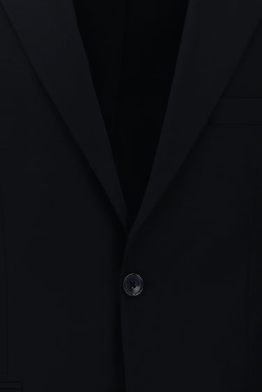 Koyu Lacivert Slim Fit Dar Kesim Klasik Takım Elbise