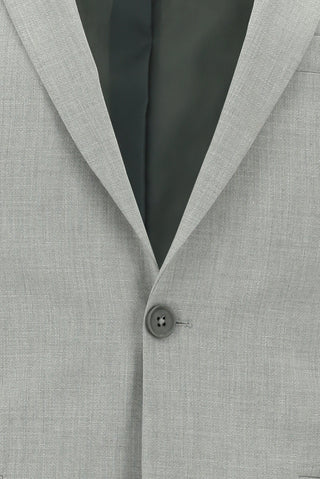  Aç?k Gri 7 Drop Super Slim Fit Eksra Dar Kesim Fit Tak?m Elbise-Ki??l?