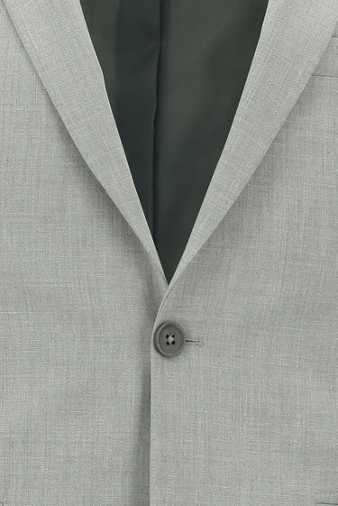  Açık Gri Super Slim Fit Ekstra Dar Kesim Fit Klasik Takım Elbise